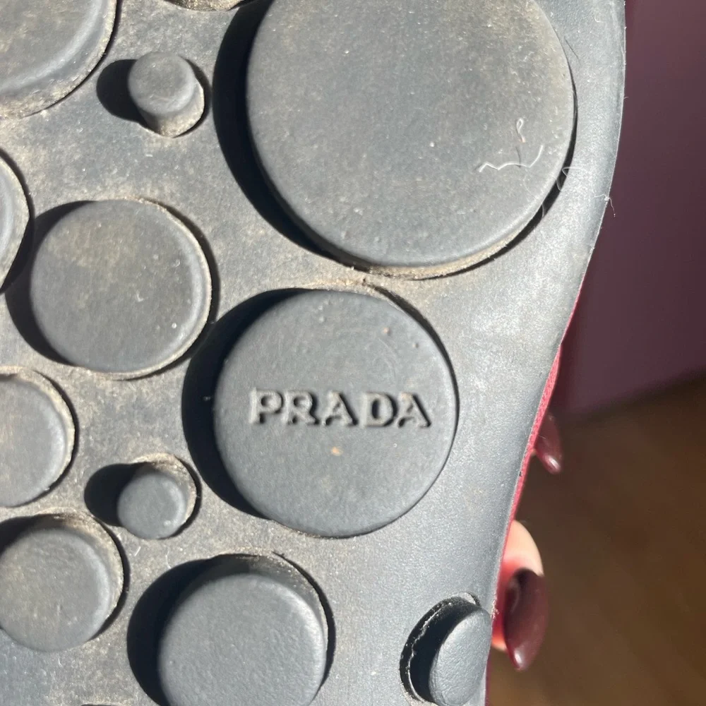 Prada Women's 2000s Sporty Ballerina Flats - Picture 8 of 9